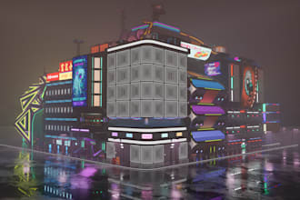 create 3d environments for games and animation in blender