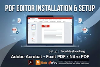 install PDF editor for lifetime use