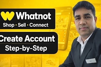create, setup whatnot account, whatnot marketing expert, whatnot live promotion
