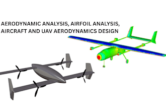 do aerodynamic analysis, airfoil analysis, aircraft and uav aerodynamics design