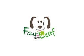 create a unique horse equine equestrian farm animal dog logo