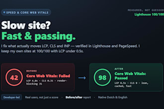 speed up your wordpress site and fix core web vitals