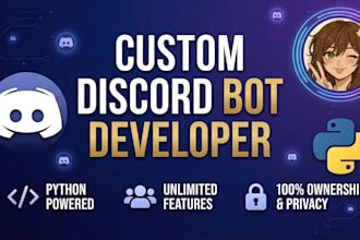 create a discord bot customizable to your intentions