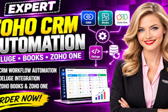 setup german zoho crm automation workflows deluge integration books one automati