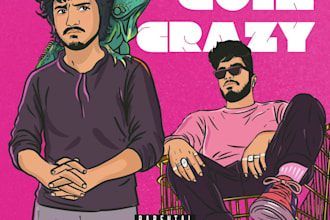 create custom album cover art for musicians