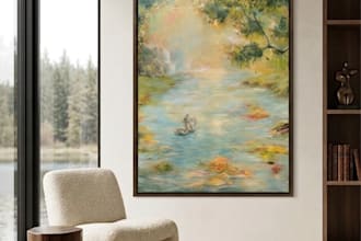 paint a wonderful painting for your space or beloved ones