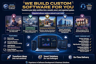 develop custom python desktop application and gui software