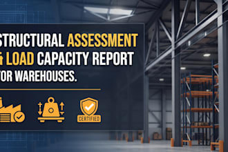do structural assessment and load capacity report for warehouses