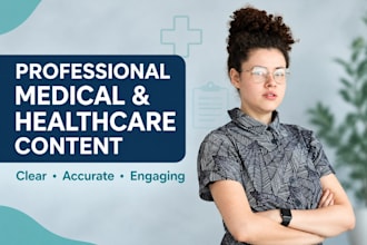 write evidencebased medical and healthcare articles