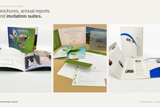 design a professional brochure, flyer or print layout