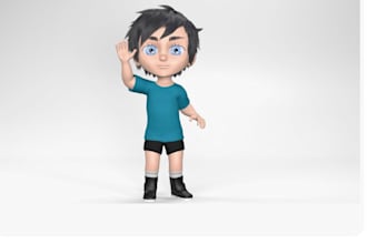 create high quality 3d models, character modeling  3d design