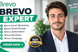 setup brevo email campaigns, design emails and workflows