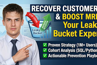 analyze your customer churn, build retention cohorts, and boost ltv