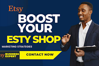 etsy listing shop promotion to boost etsy traffic and sales