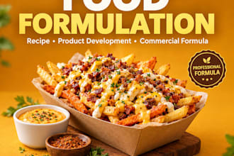 commercial food formulation product development, food product reformulation