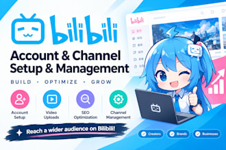 create and set up your bilibili account and channel, wechat xiaohongshu