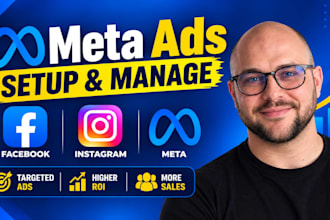 be your meta ads manager, facebook ads manager and instagram ads campaign expert