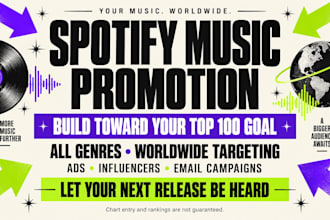 promote your spotify music through targeted marketing
