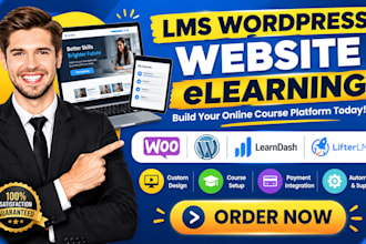 build wordpress membership website memberpress subscription lms website