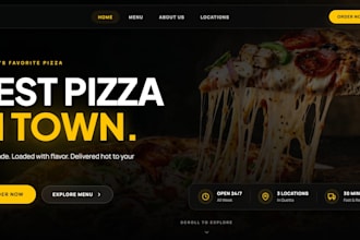 design and develop a responsive business website