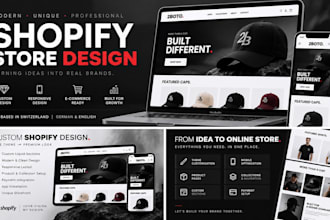 create a professional german shopify store for your business