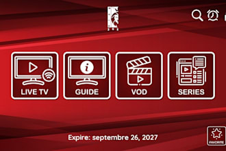 rebrand iptv smarters and xciptv with admin panel for android TV firestick