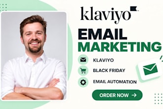 setup klaviyo black friday cyber monday email campaigns ecommerce automation