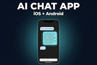 build an ai chatbot app for ios and android with chatgpt