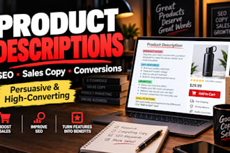 write SEO product descriptions that sell