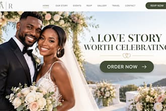 design wix wedding website custom wedding wedding registry joy wedding website