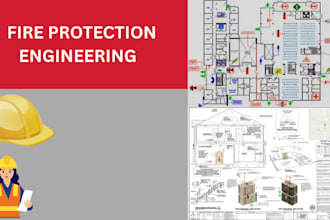 design a professional fire protection, fire detection system