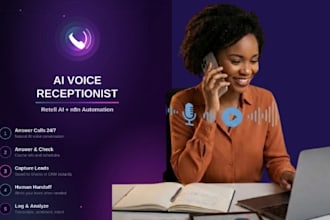 build ai voice agent for calls and bookings