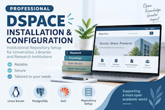 install and configure dspace institutional repository