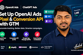 setup openai ads pixel, chatgpt ads conversion API with GTM