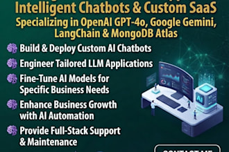 build gpt4o, ai apps, chatbots, or saas in js and python