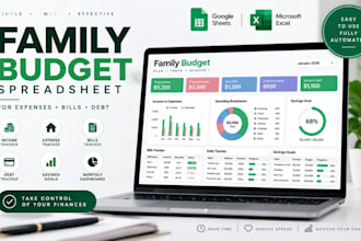 create family budget spreadsheet google sheets excel for expenses bills debt