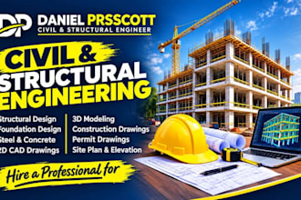 design structural civil engineering design analysis  drawing