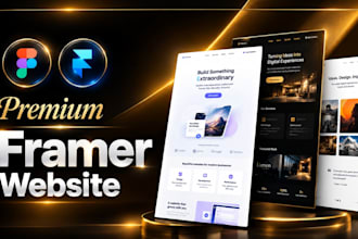 design framer website, framer landing page, figma to framer