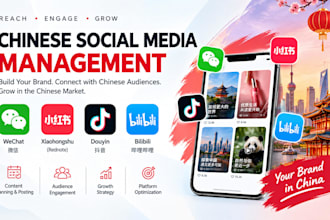 manage chinese social media on wechat xiaohongshu douyin and bilibili platform