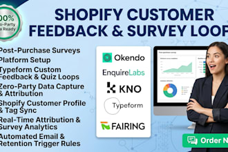 setup customer feedback and survey loops via okendo enquirelabs knocommerce