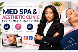 generate med spa aesthetic clinic ads cosmetic clinic ads social media marketing
