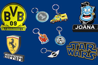 design 3d lightbox 3d keychain 3d fidget clicker 3d logo in 3mf for 3d printing