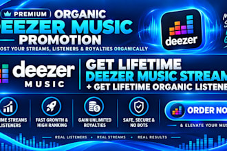 do best organic deezer music promotion for real engagement using google ads