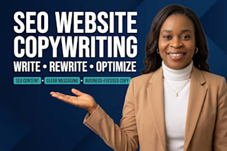 write SEO website copy for your business growth