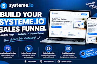 create systeme io sales funnel systeme io landing page systeme io website