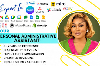 be your personal admin and virtual assistant