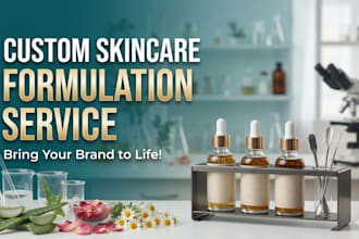 design hair care and skin care product labels and product packaging