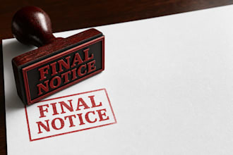 draft an ironclad eviction warning or lease violation notice as a US attorney HQ