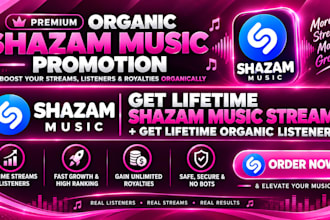 do best organic shazam music promotion for real engagement using google ads