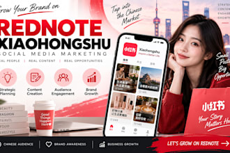 do rednote xiaohongshu social media marketing and content promotion for chinese